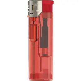 Windproof Turbo Flame Refillable Lighter Red